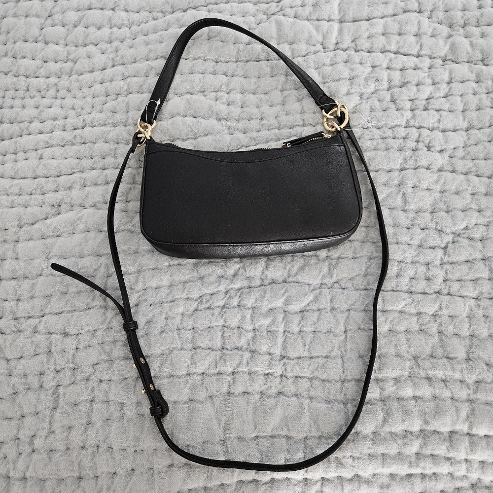 Alfani for Macy's black crossover handbag
